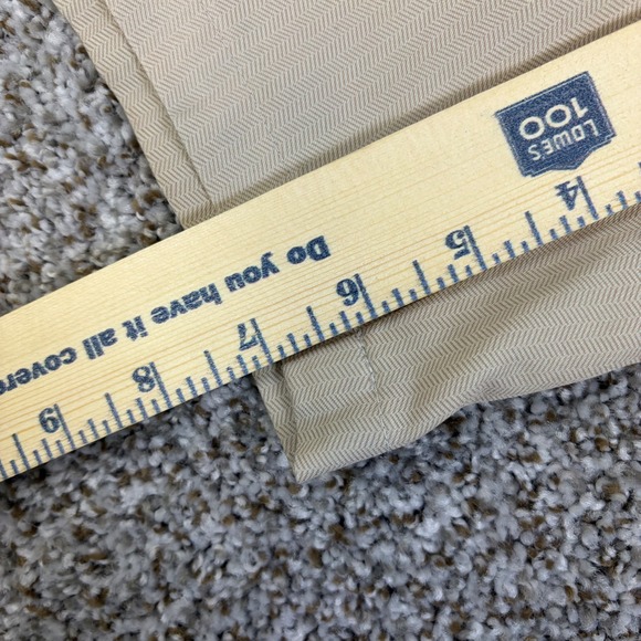 Bolle Golf Tech Mens Tan Khaki Herringbone Stretch Performance Shorts Size 36 - Picture 10 of 12